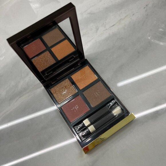 Tom Ford 4-Color Eyeshadow Palette 26 Leopard Sun - New In Box with Dustbag - Picture 1 of 11